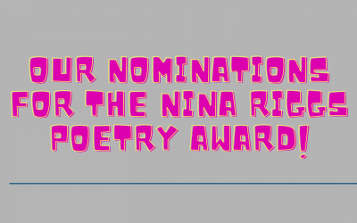 Nominations for The Nina Riggs Poetry Award